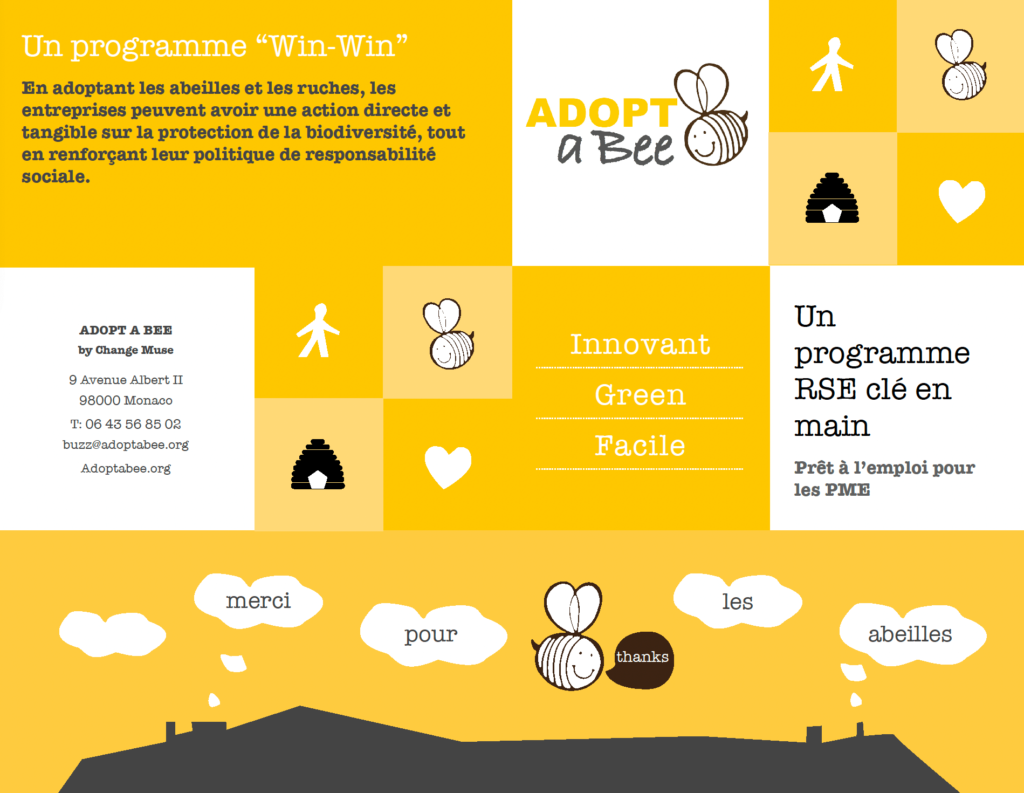 Adopt A Bee Program Brochure